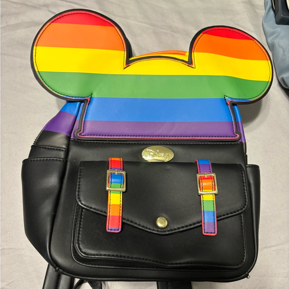 Disney Pride Mouse Ears mini backpack